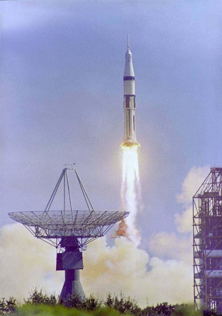 Apollo 7 Launches on October 11, 1968