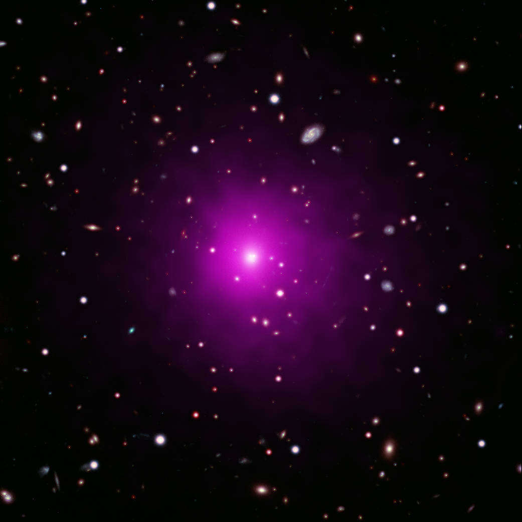 This composite image of Abell 2261.