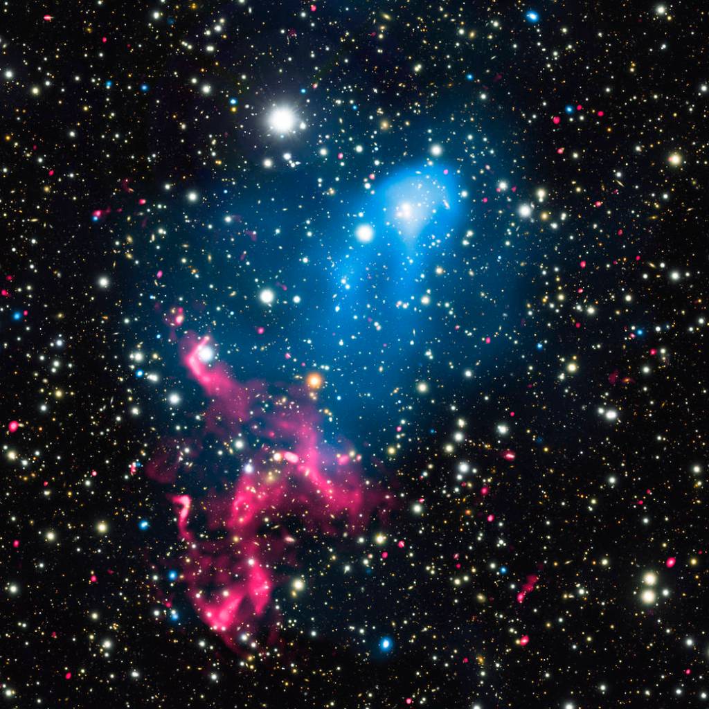 Abell 3411 and Abell 3412: Astronomers Discover Powerful Cosmic Double Whammy