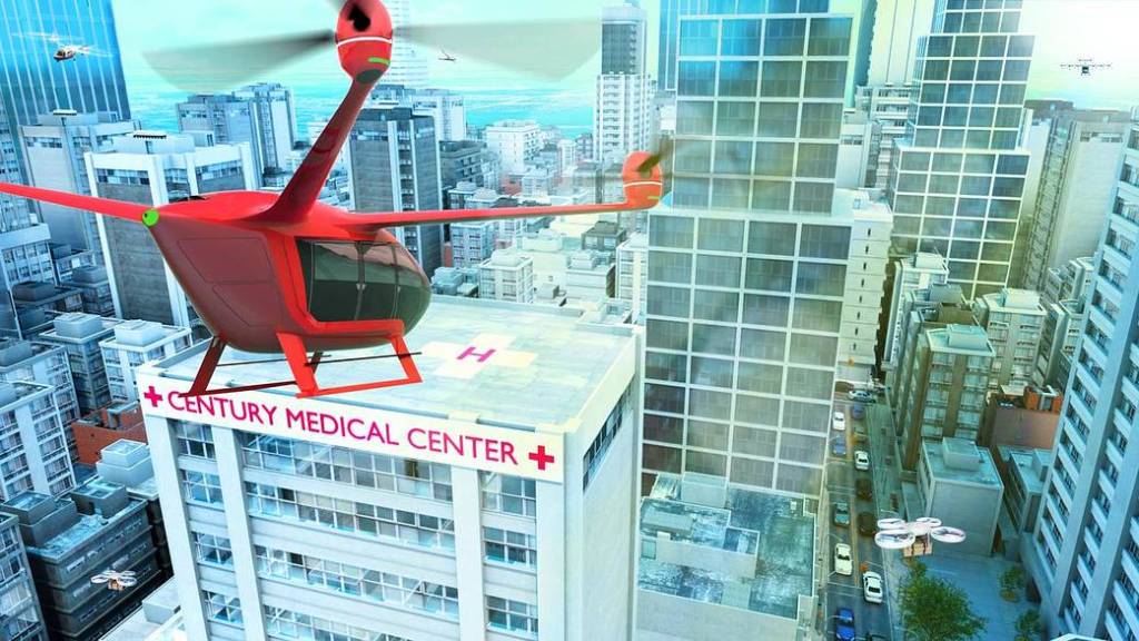 Advanced Air Mobility for Healthcare