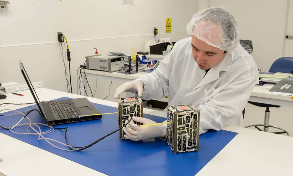 Nodes Satellites Undergoing Software Loading Prior to System Functional Testing