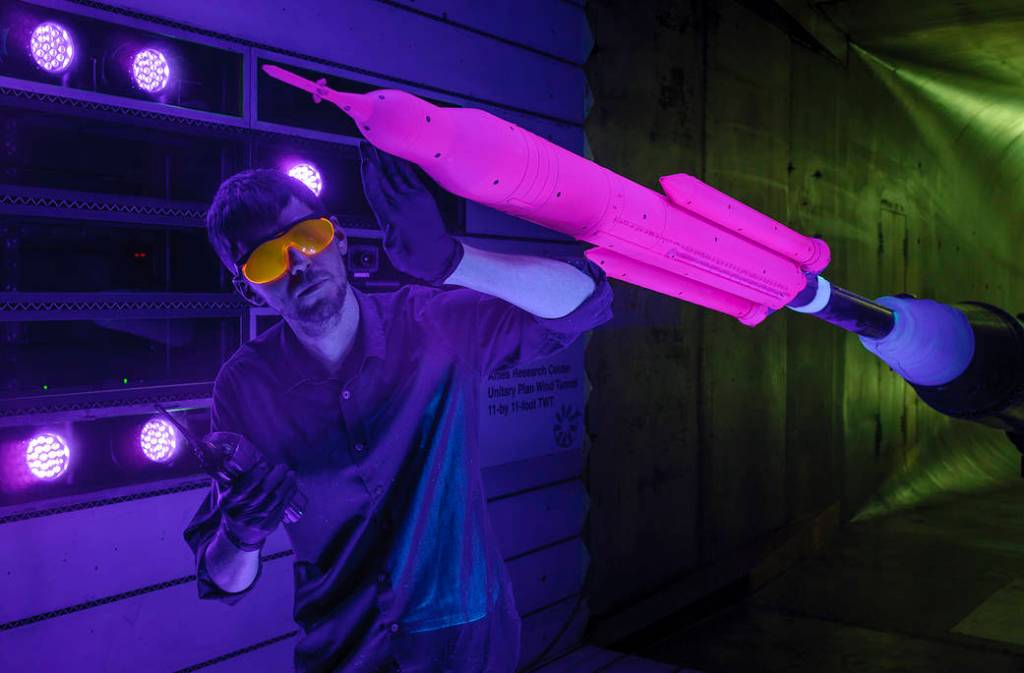 SLS Wind Tunnel Testing