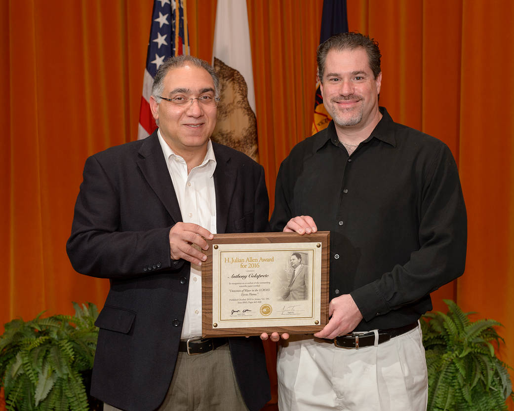 Anthony Colaprete and Dr. Cohen