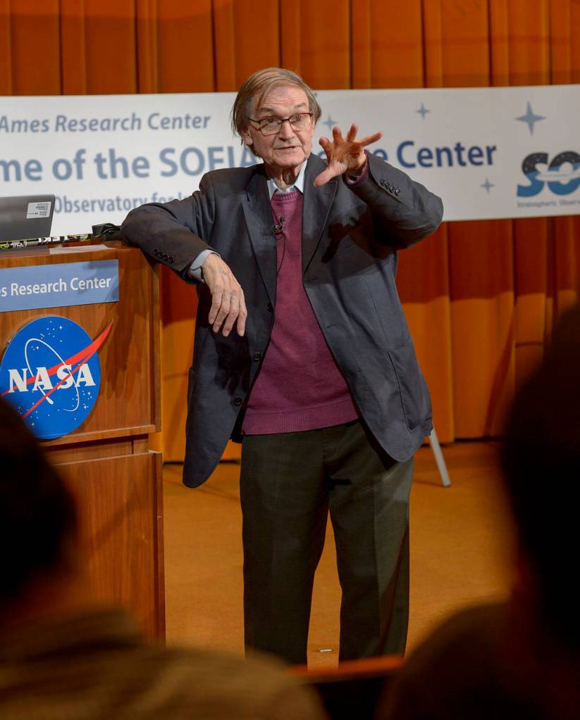 Sir Roger Penrose: New Cosmological View of Dark Matter, which Strangely and Slowly Decays