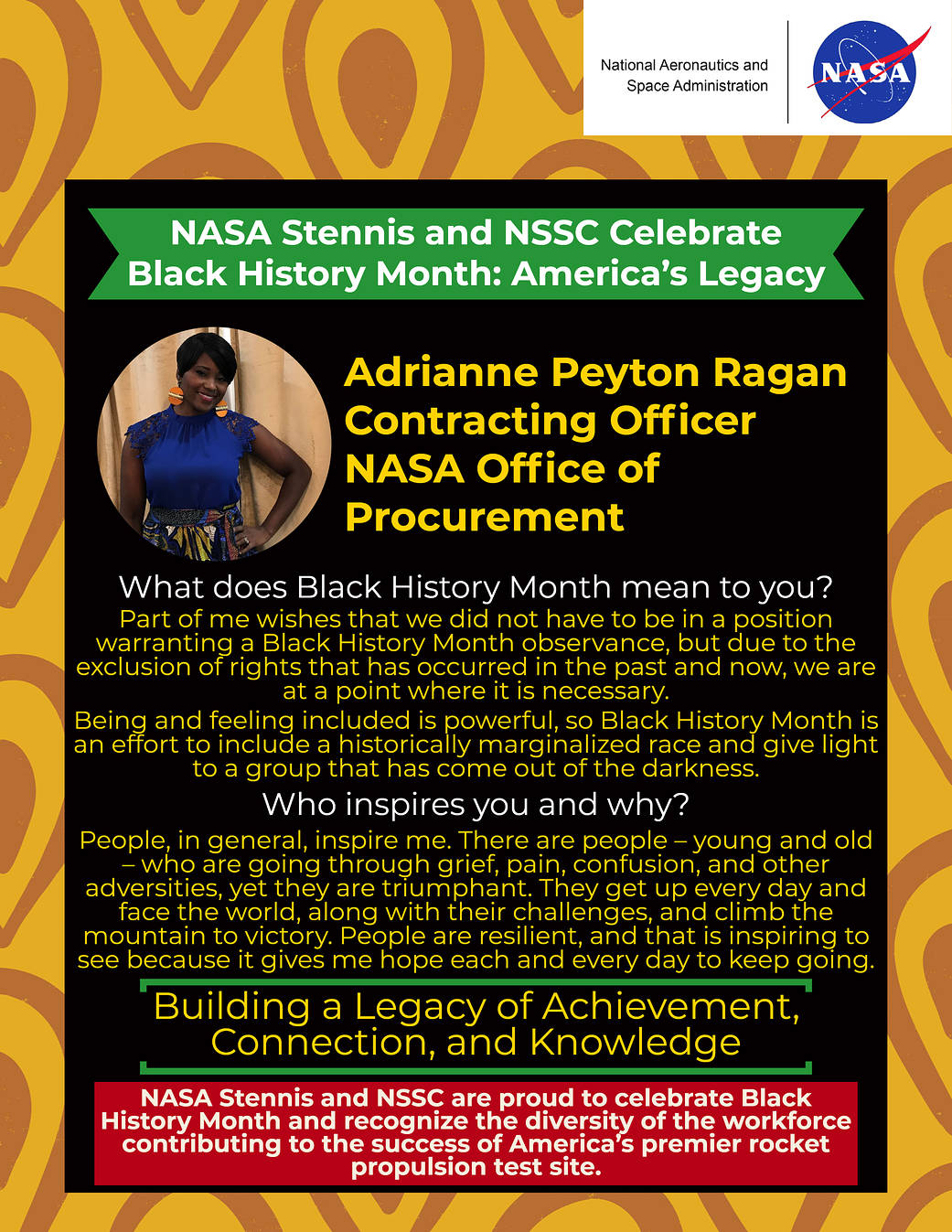 Adrianne Peyton Ragan America's Legacy poster