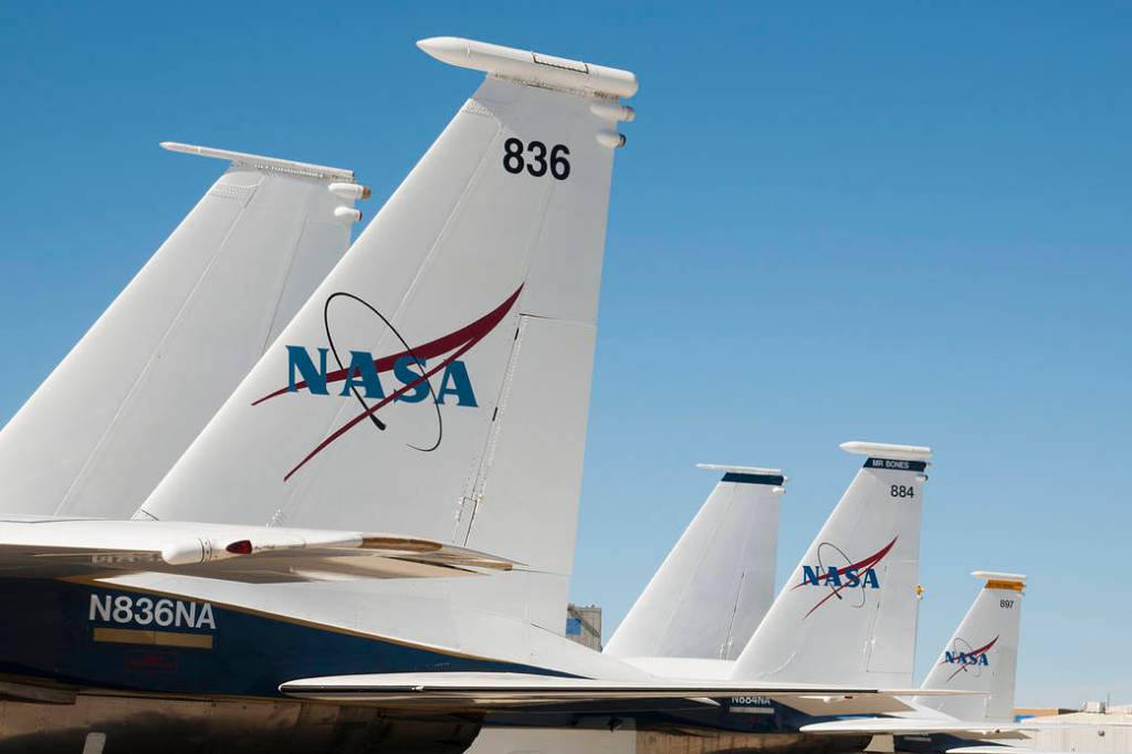 F-15s on Armstrong Ramp