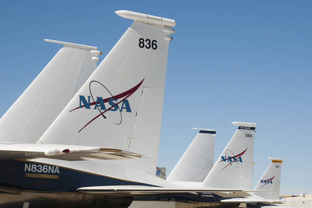 F-15s on Armstrong Ramp
