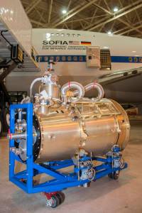 SOFIA’s newest instrument HAWC+ is an astronomical camera that makes images using far-infrared light
