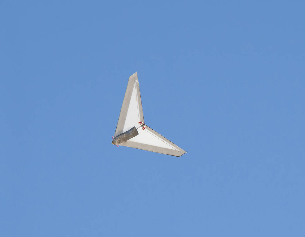 Prandtl-M, flies during a test flight.