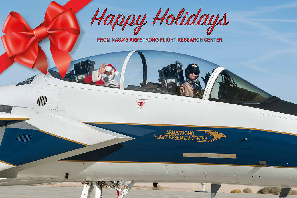 Santa Shares Flight Experience With NASA
