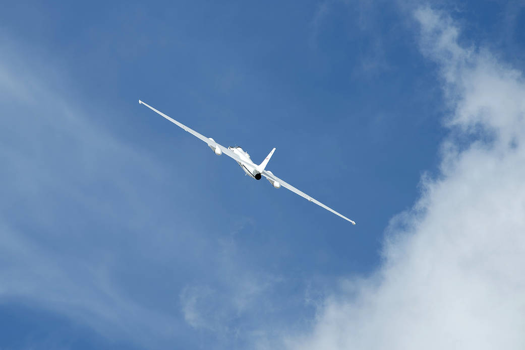 ER-2 at Los Angeles County Airshow, March 2017.