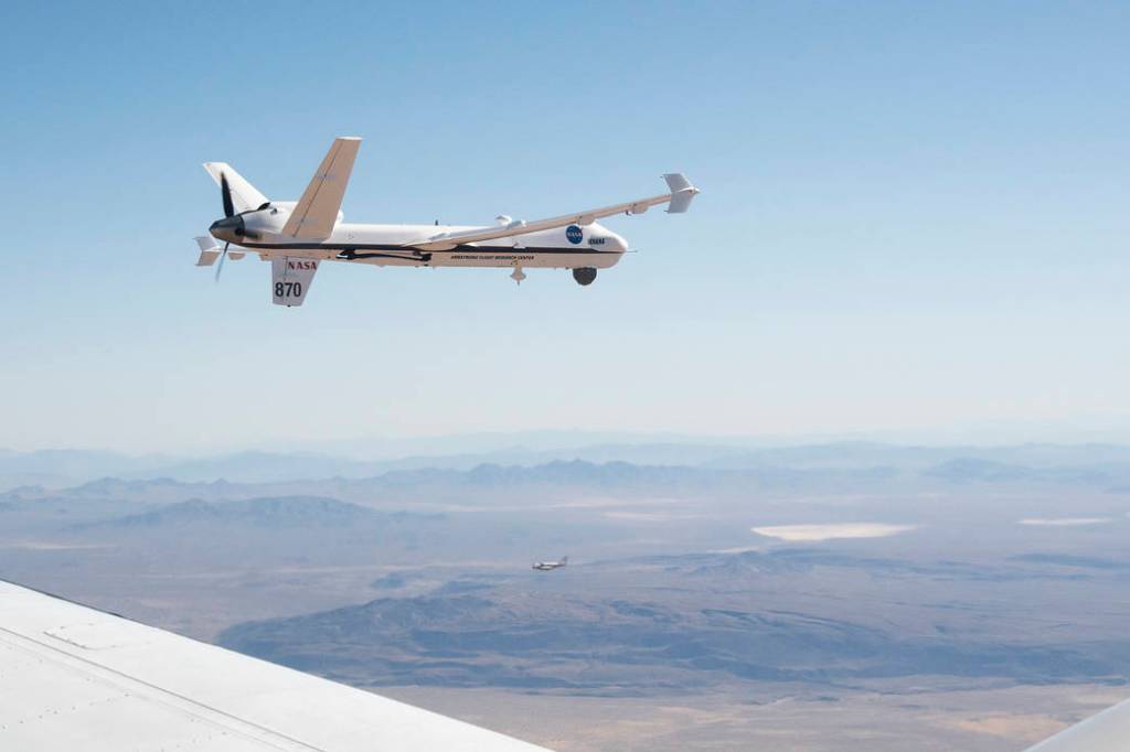NASA’s Ikhana Tests Detect-And-Avoid Technology In Flight