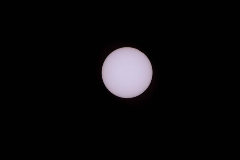 The Moon begins its Journey: 2017 Total Solar Eclipse