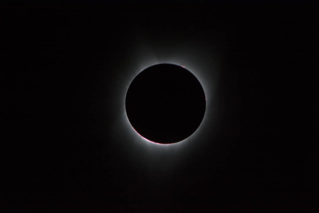 Bailey's Beads Evident during 2017 Solar Eclipse