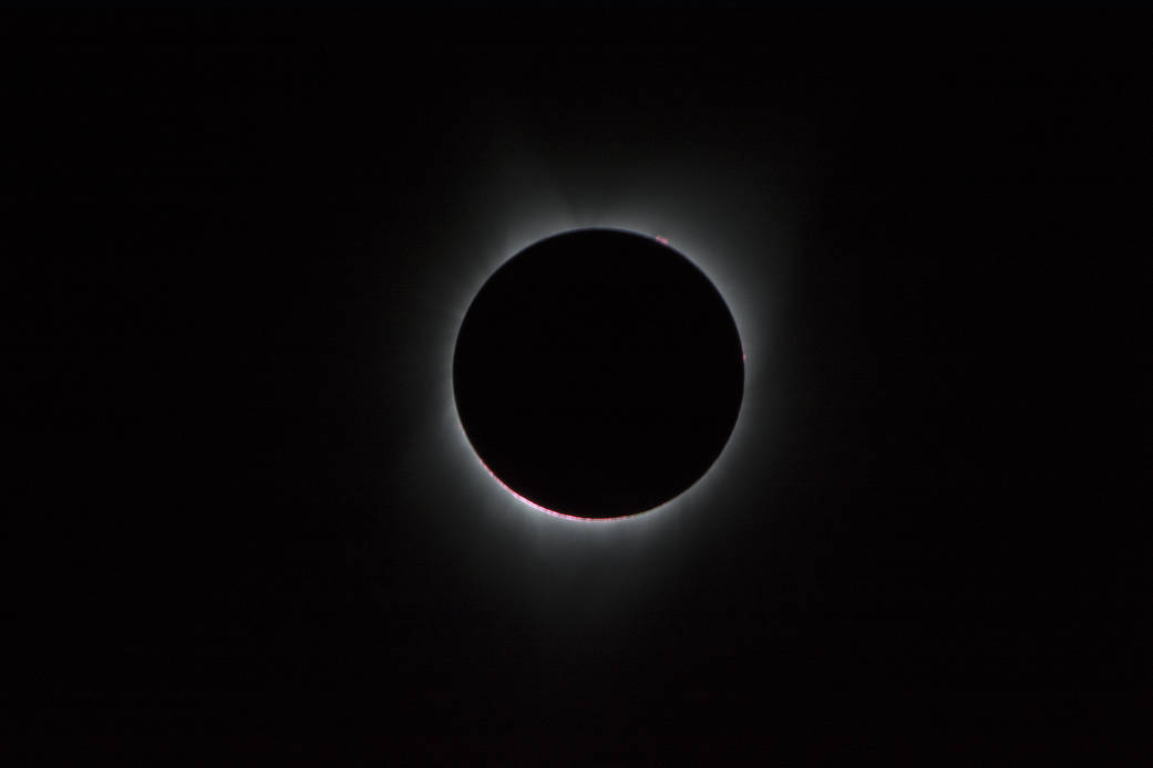 Bailey's Beads Evident during 2017 Solar Eclipse