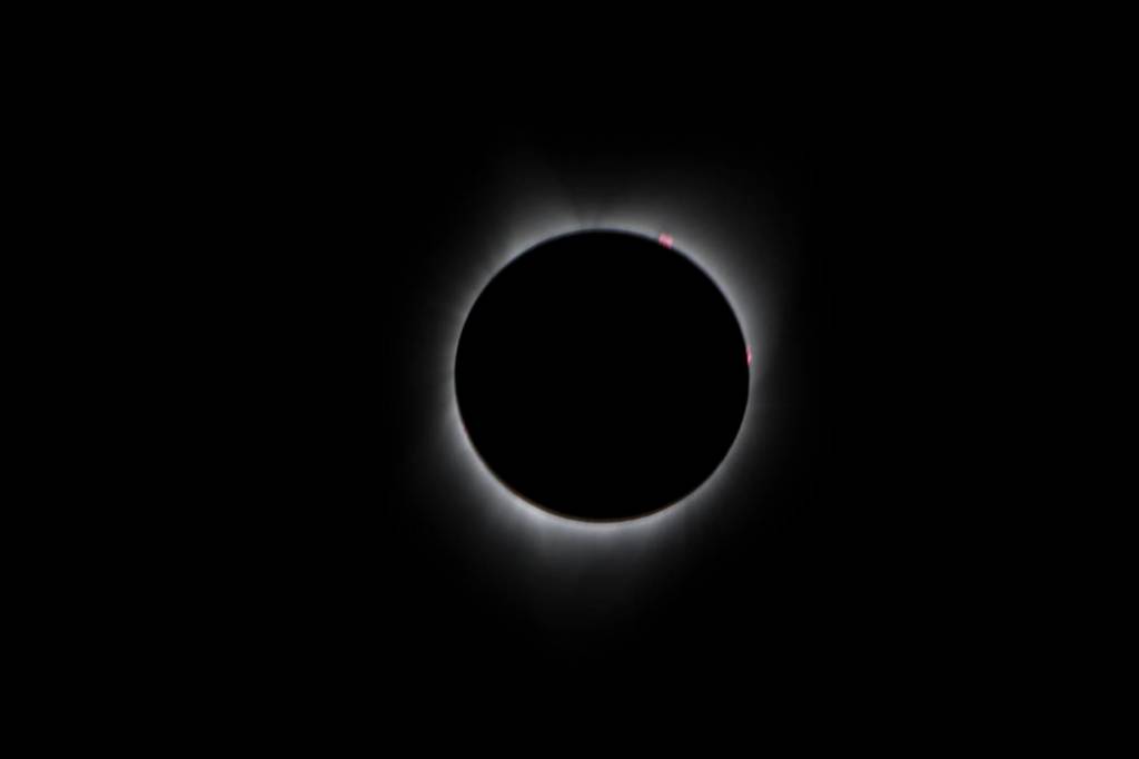Bailey’s Beads seen during 2017 Total Solar Eclipse