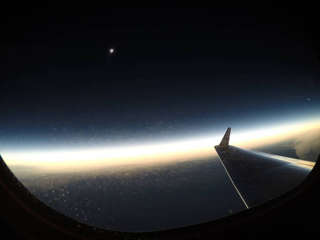The View from AFRC’s Gulfstream III: 2017 Total Solar Eclipse