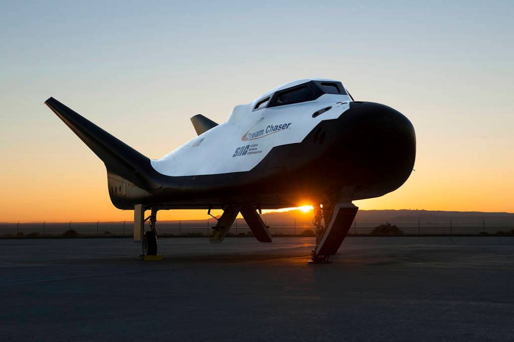 Dream Chaser at Sunrise