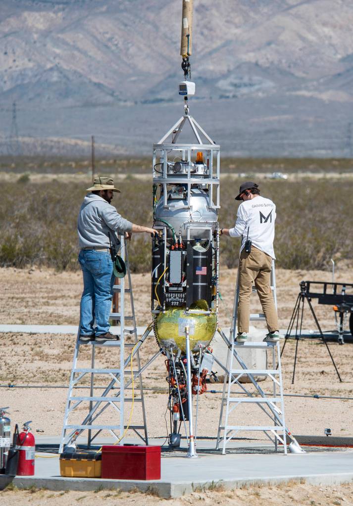 Sample Return Technology Successfully Tested on Xodiac Rocket