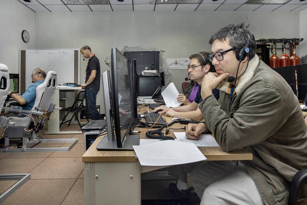 X-56A Has a Busy Control Room