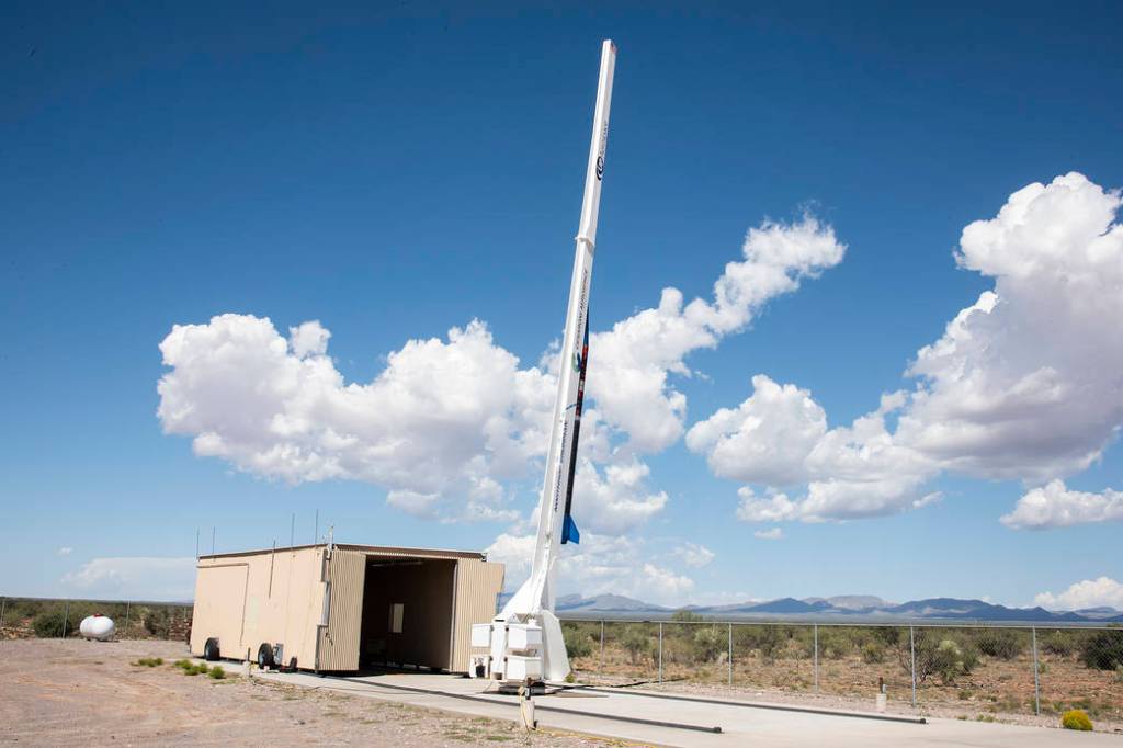 UP Aerospace Rocket Poised for Launch from NM to Carry NASA Technologies
