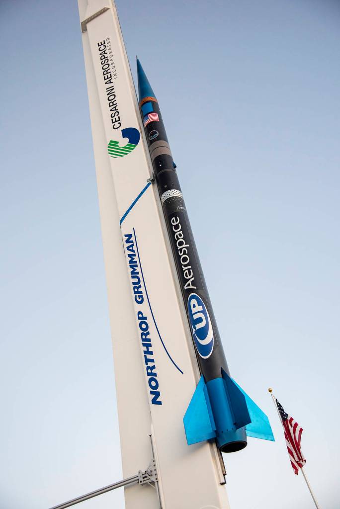 UP Aerospace Rocket Launch from New Mexico with NASA Technologies Onboard