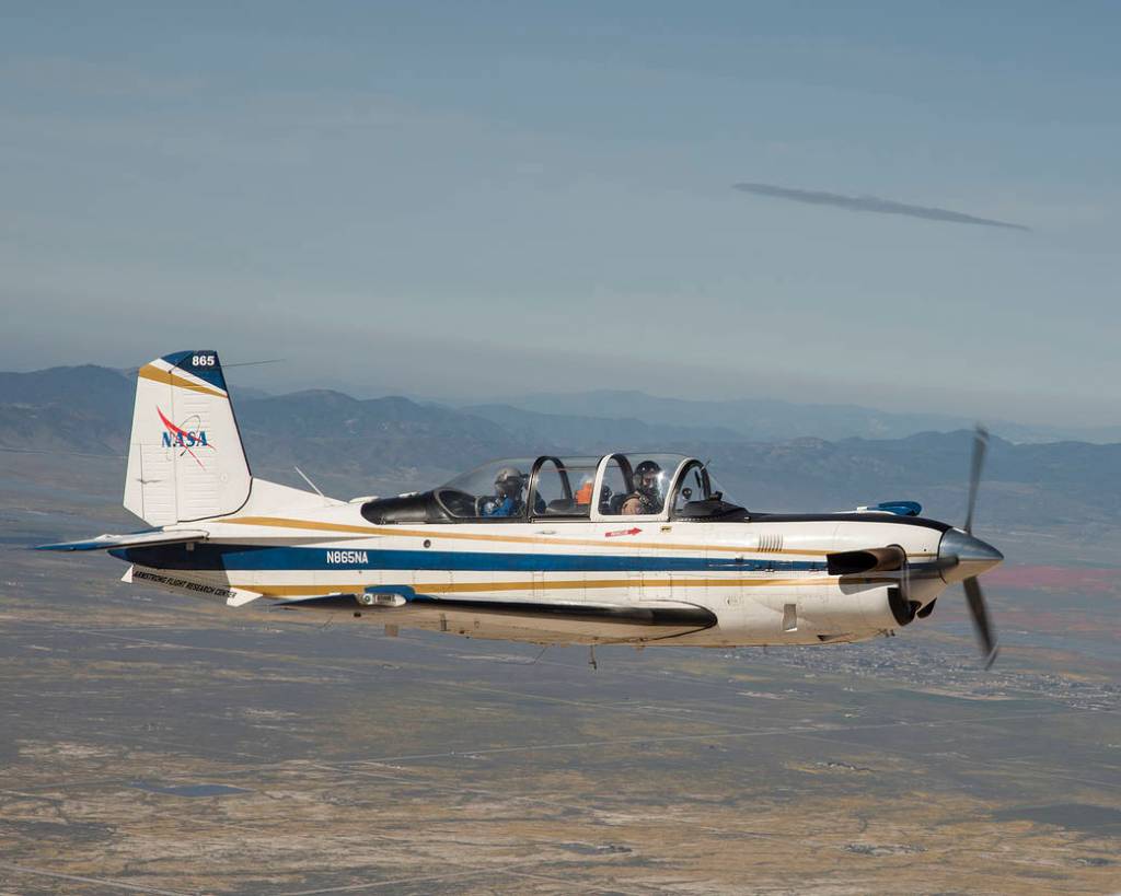 NASA T-34 Captures Images of Calif. Superbloom in Antelope Valley