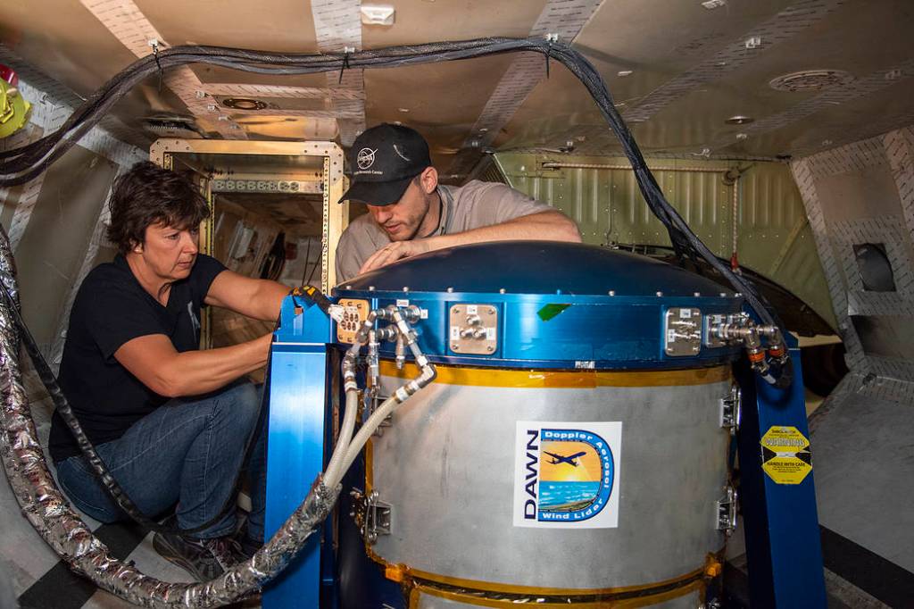 Doppler Aerosol Wind Lidar (DAWN) Instrument