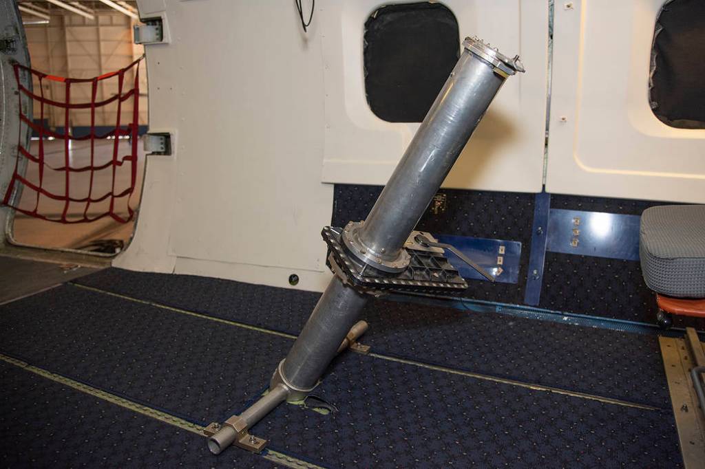 Dropsonde Chute on NASA DC-8 Flying Laboratory