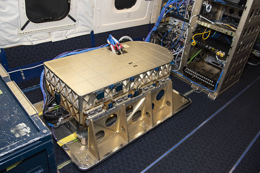 High Altitude Lidar Observatory instrument on NASA's DC-8 flying laboratory.