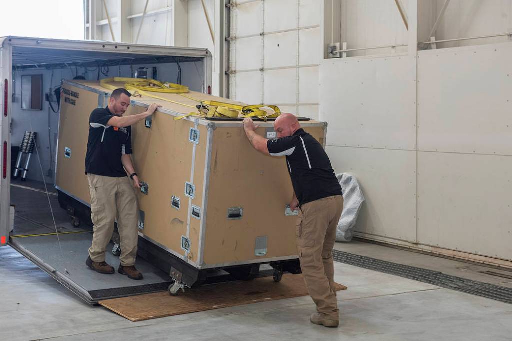TigerShark Delivered, Assembled at NASA Armstrong