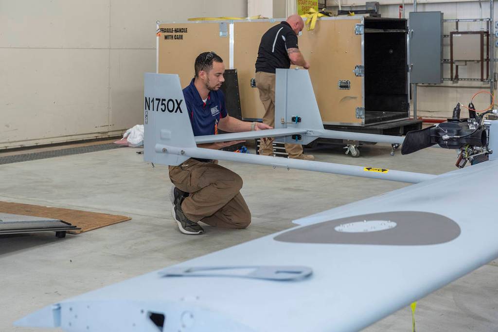 TigerShark Delivered, Assembled at NASA Armstrong