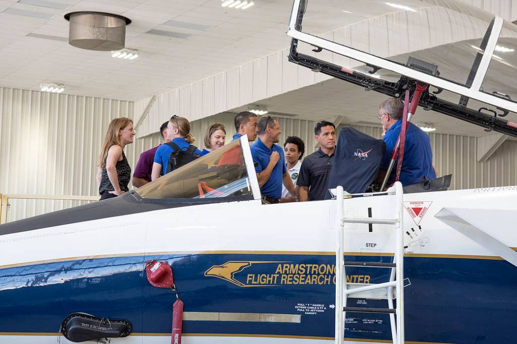 2017 Astronauts Tour Hangar at Armstrong Flight Research Center
