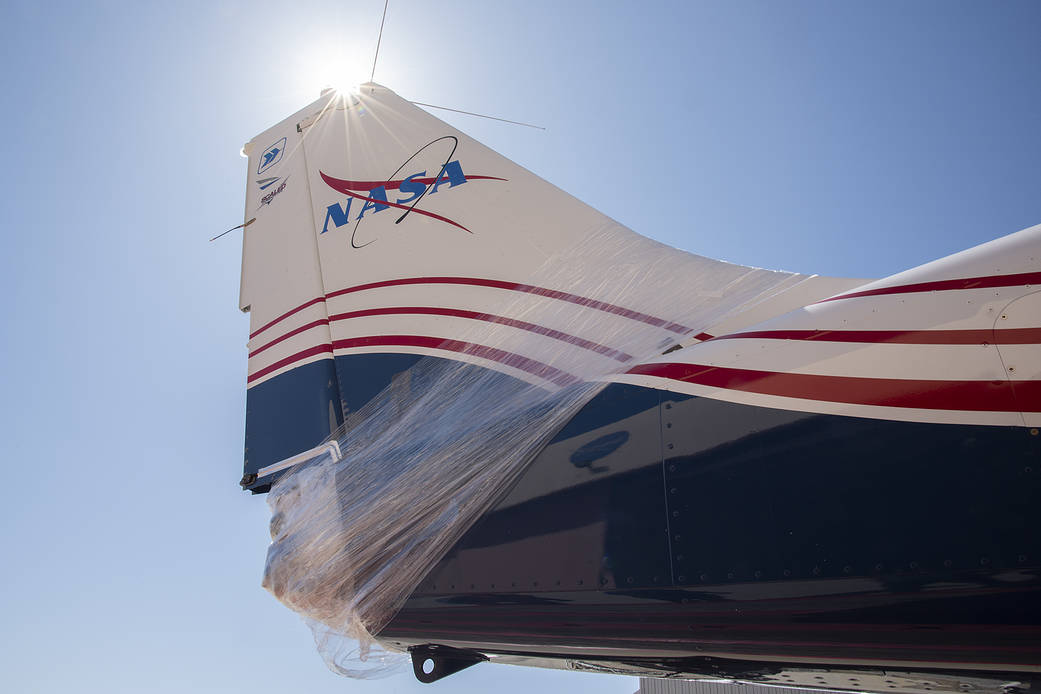 NASA’s X-57 Maxwell, the agency’s first all-electric X-plane and first crewed X-planed in two decades, is delivered to AFRC.