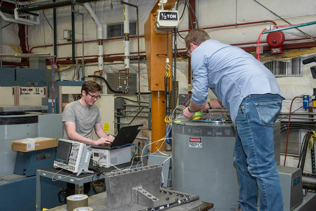 Engineers Prepare X-57 Cruise Motor Controller for Vibration Testing