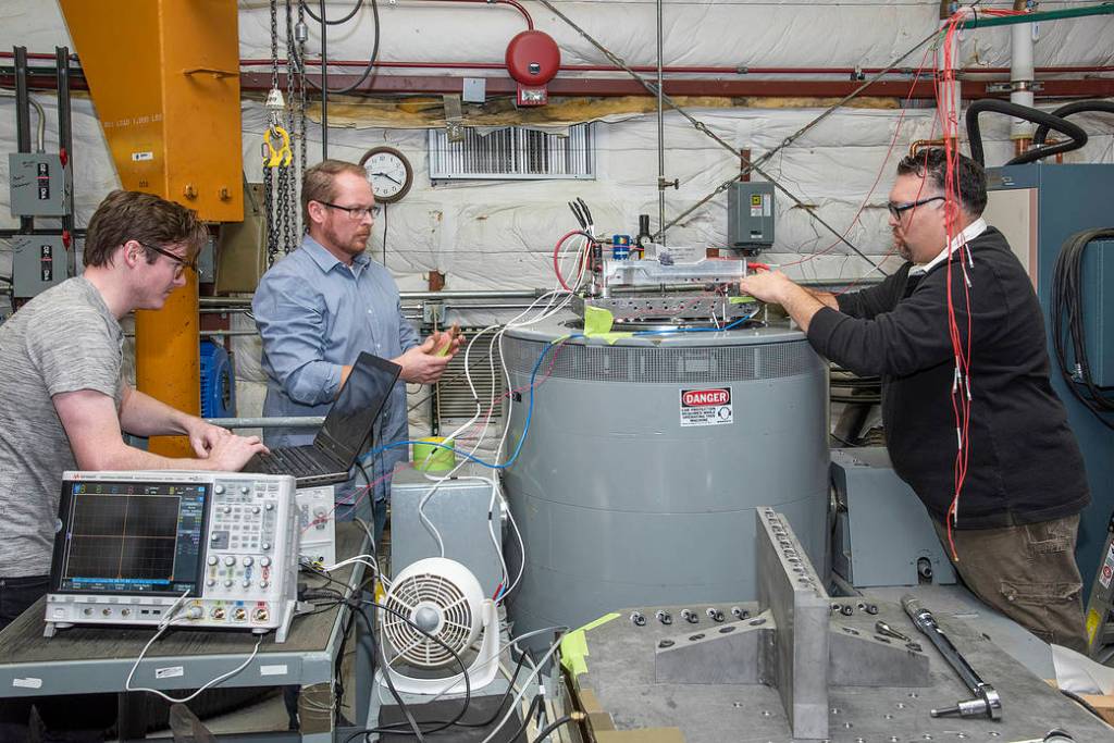 Engineers Prepare X-57 Cruise Motor Controller for Vibration Testing