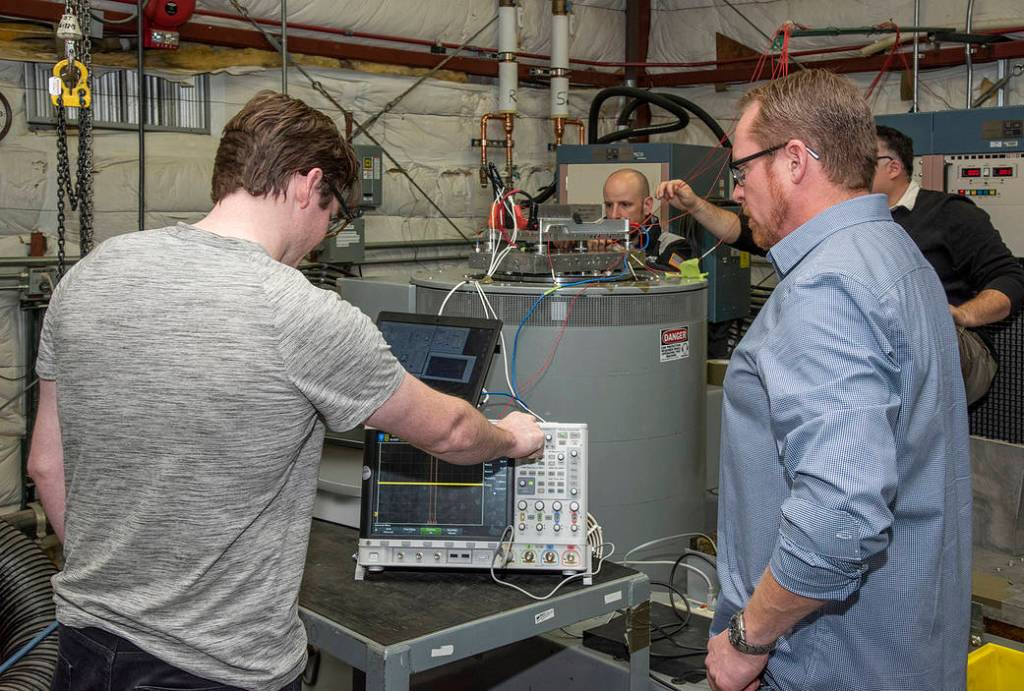 Engineers Prepare X-57 Cruise Motor Controller for Vibration Testing