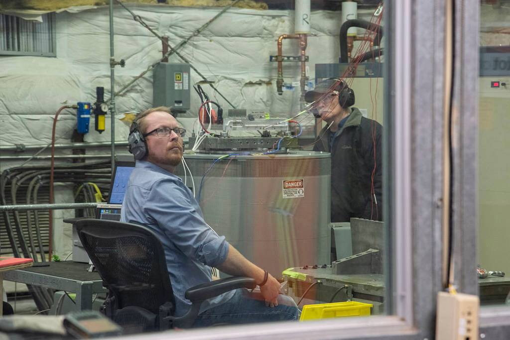 X-57 Cruise Motor Controller Undergoes Vibration Testing