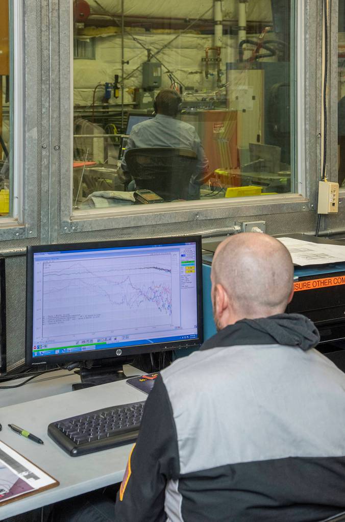 X-57 Cruise Motor Controller Undergoes Vibration Testing
