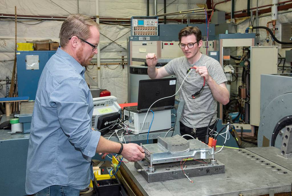 Engineers Prepare X-57 Cruise Motor Controller for Vibration Testing