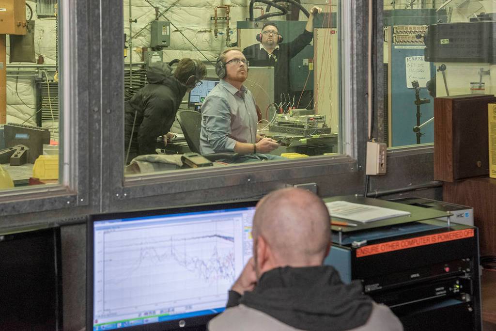 X-57 Cruise Motor Controller Undergoes Vibration Testing