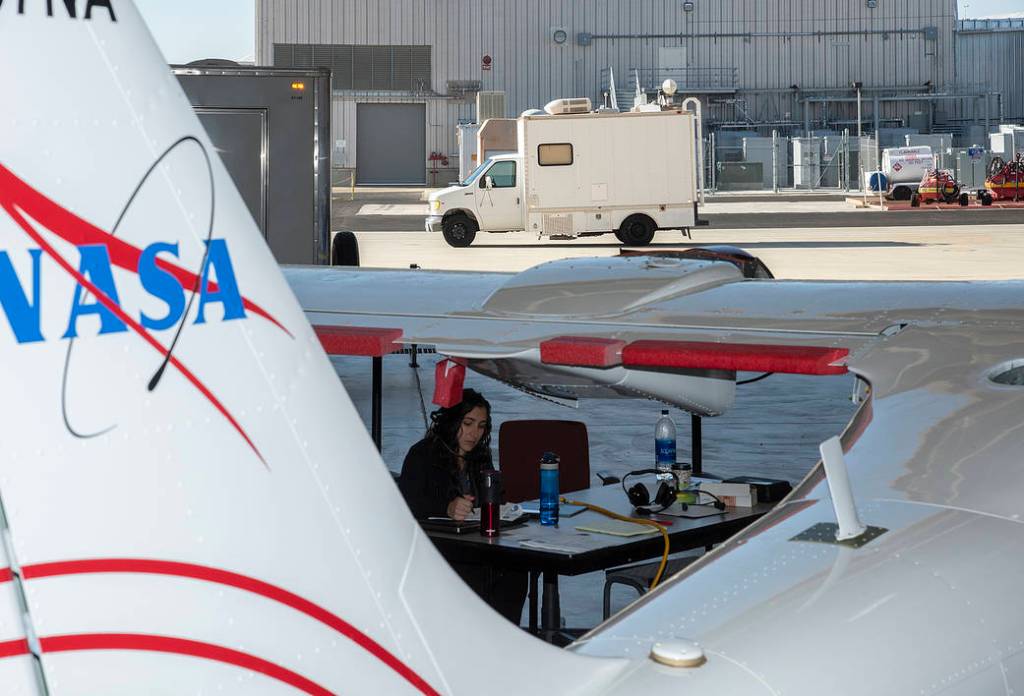 X-57 Undergoes Initial Telemetry Testing