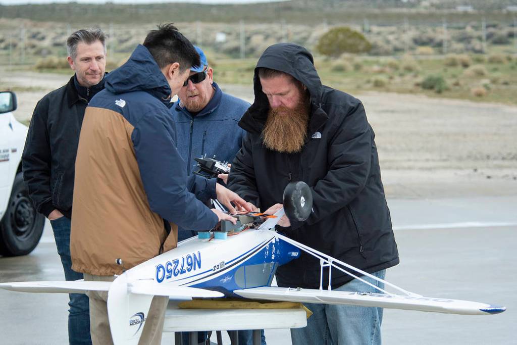 Latest Mars Aircraft Prototype Flies