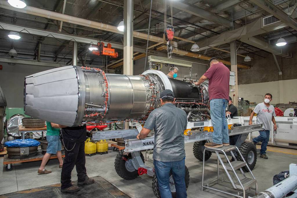 X-59 Engine Delivered to NASA Armstrong