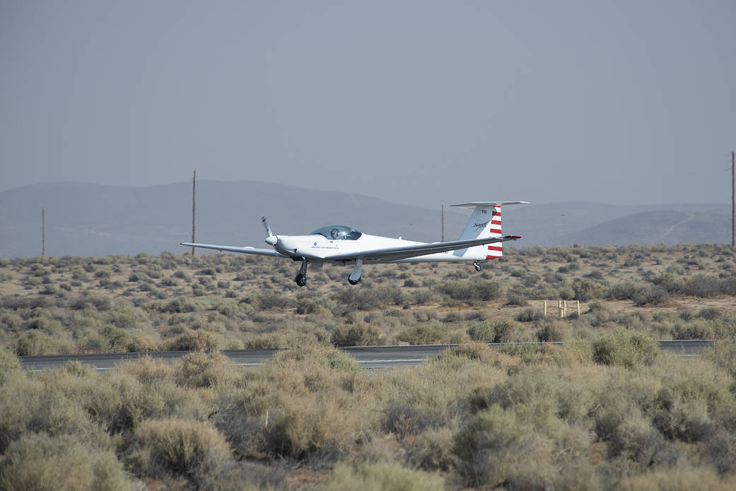 The Advanced Air Mobility National Campaign project conducted connectivity and infrastructure flight tests with a NASA TG-14.