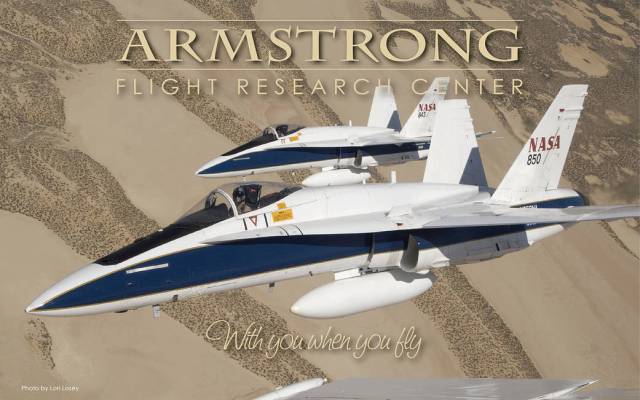 Montage featuring three NASA F/A-18 mission support aircraft.