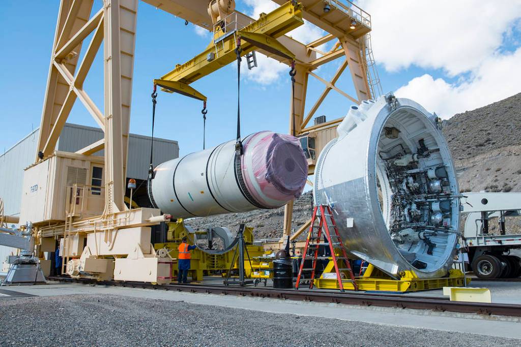 Final Hardware Delivered for Second SLS Booster Test