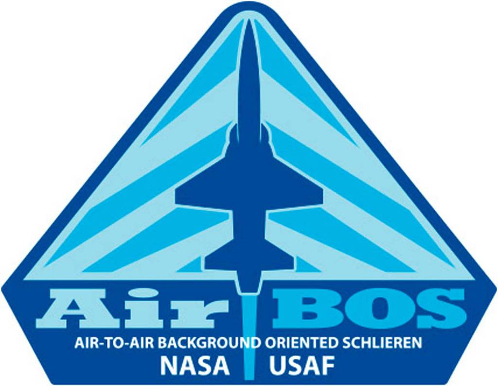 Logo: Air-to-air Background Oriented Schlieren (AirBOS)