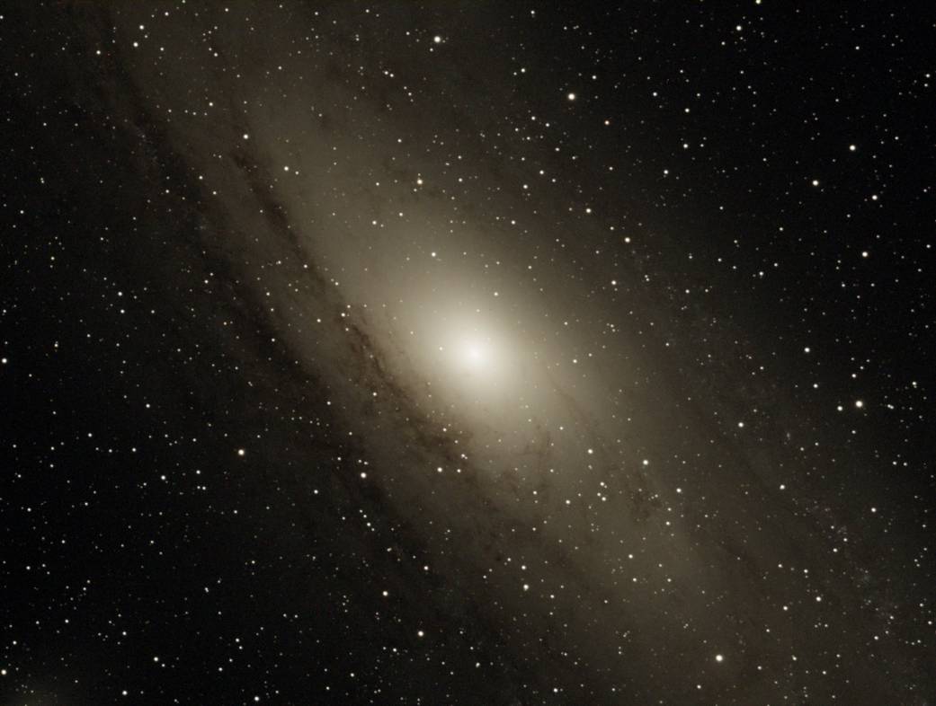 The Andromeda galaxy, seen on Nov. 10, 2013