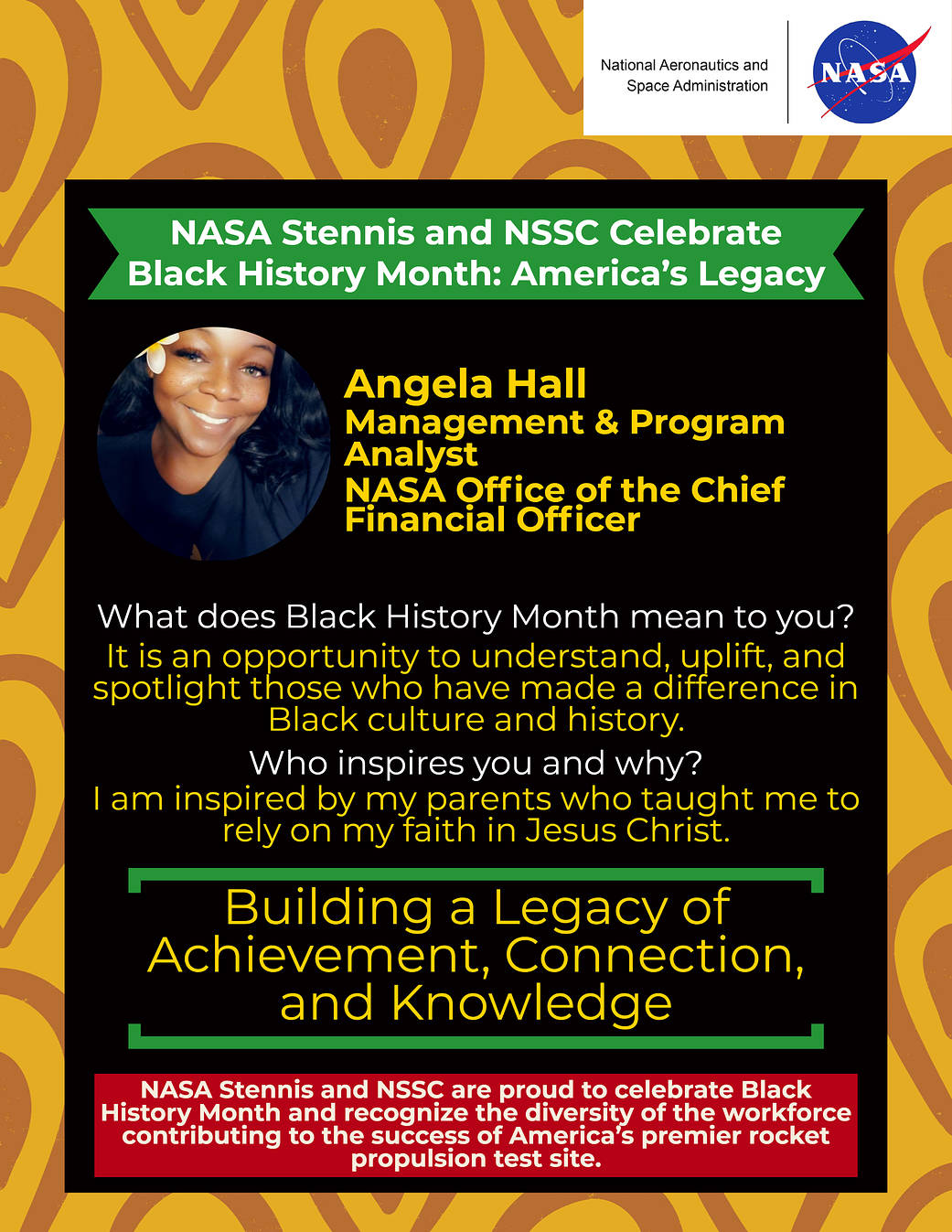 Angela Hall America's Legacy poster